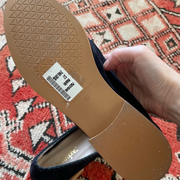 Blue suede tassel loafers - Picture 5 of 5